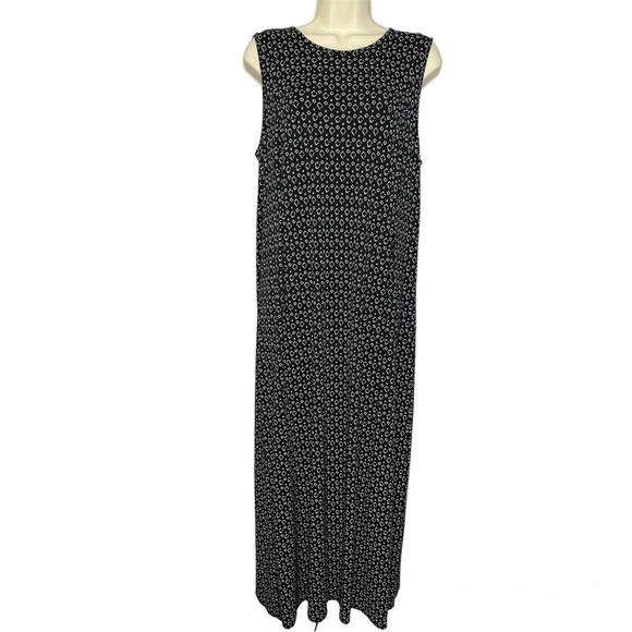 J. Jill Dresses J Jill Wearever Black Basic Sleeveless Maxi Dress